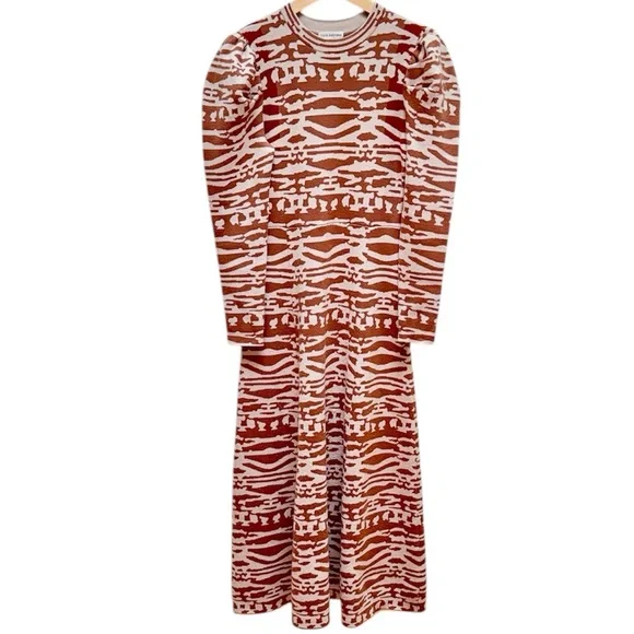 Ulla Johnson Andromeda Midi Jacquard Dress - Picture 6 of 16